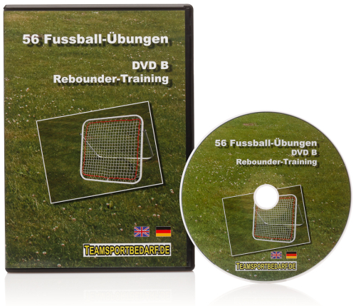 Rebounder soccer training (56 videos) - DVD