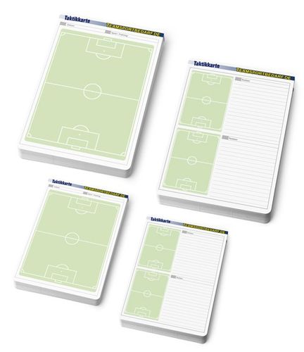 Football tactics cards - set of 50 (A5 or A6)